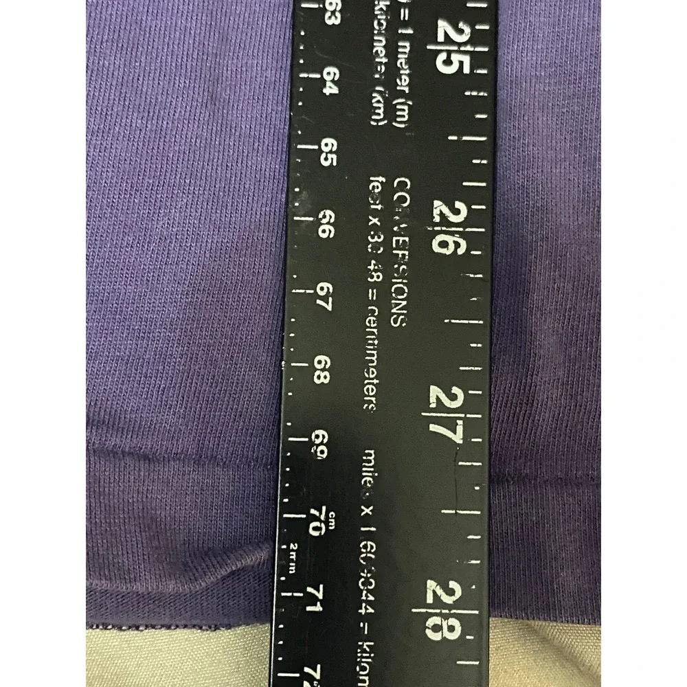 Polo Ralph Lauren T-Shirt Mens XXL Purple Preppy Long Sleeve Cotton Logo